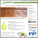 Screen shot of the Innovia Solutions Ltd website.