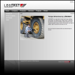 Screen shot of the Lösomat UK Ltd website.