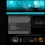 Screen shot of the Castle Technical Services website.