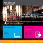 Screen shot of the Kingsway Design Consultants website.