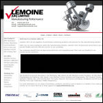 Screen shot of the Lemoine (UK) Ltd website.