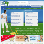 Screen shot of the SABP Cleaning Services LTD website.