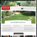 Screen shot of the Kaleidoscape Landscaping Ltd website.