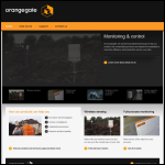 Screen shot of the Orangegate Ltd website.