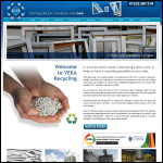 Screen shot of the VEKA Recycling Ltd website.