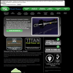Screen shot of the TSL Fluid Power website.