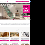 Screen shot of the James Grace Bespoke Staircase Renovations website.