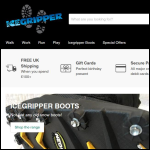 Screen shot of the Icegripper website.
