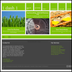 Screen shot of the 1 Dash 1 website.