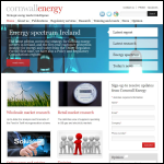 Screen shot of the Cornwall Energy Associates website.