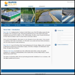 Screen shot of the Ikaros Solar Ltd website.