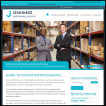 Screen shot of the Jennings Law LLP website.