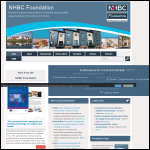 Screen shot of the NHBC Foundation website.