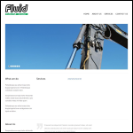 Screen shot of the Fluid Solution Southwest Ltd website.