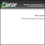 Screen shot of the 2020 Recycling Ltd website.