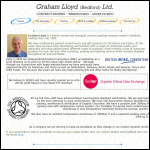 Screen shot of the Graham Lloyd (Bedford) Ltd website.