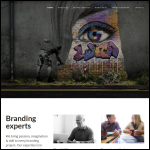 Screen shot of the Luna Branding Ltd website.