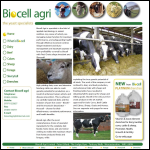 Screen shot of the Biocell Agri Ltd website.