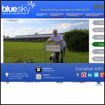 Screen shot of the Blue Sky (Kent) Ltd website.