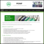 Screen shot of the Petroleum Equipment Installers and Maintenance Federation website.