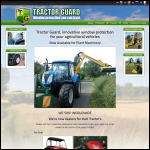 Screen shot of the Tractor Guard Ltd website.