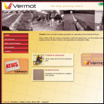 Screen shot of the Vermot website.