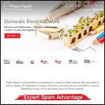 Screen shot of the Expert Spark website.