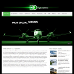 Screen shot of the Defence Optical Systems website.