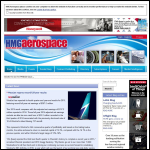 Screen shot of the HMG Aerospace Ltd website.