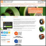 Screen shot of the Q Wheels website.