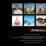 Screen shot of the Mortgage Savers website.