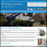 Screen shot of the MO Property Solutions website.