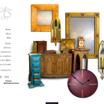 Screen shot of the Decorative Arts Gallery website.