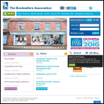 Screen shot of the The Booksellers Association Ltd website.
