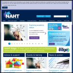 Screen shot of the National Association of Head Teachers website.