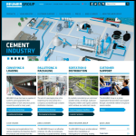 Screen shot of the Beumer Group UK Ltd website.