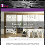 Screen shot of the Interstyle Bedrooms website.