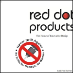 Screen shot of the Red Dot Products Ltd website.