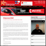 Screen shot of the 5 Star Driving Academy Ltd website.