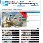 Screen shot of the ASG - The Home Improvement Company website.