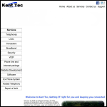 Screen shot of the Kent Telephones Ltd website.
