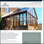 Screen shot of the O.G. Conservatory Maintenance Ltd website.