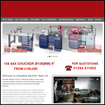 Screen shot of the Schaublin Machine Tools Ltd website.