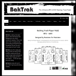 Screen shot of the BakTrak (DSS Ltd) website.
