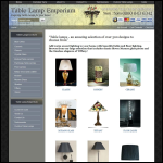 Screen shot of the Table Lamp Emporium website.