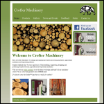 Screen shot of the Crofter Machinery website.