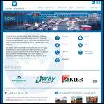 Screen shot of the Crown Construction Services website.