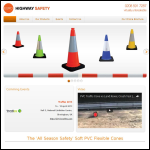 Screen shot of the Euro Highway Safety Ltd website.