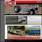 Screen shot of the GPM Trailers website.