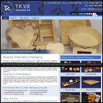 Screen shot of the T.K.V.K Associates Ltd website.